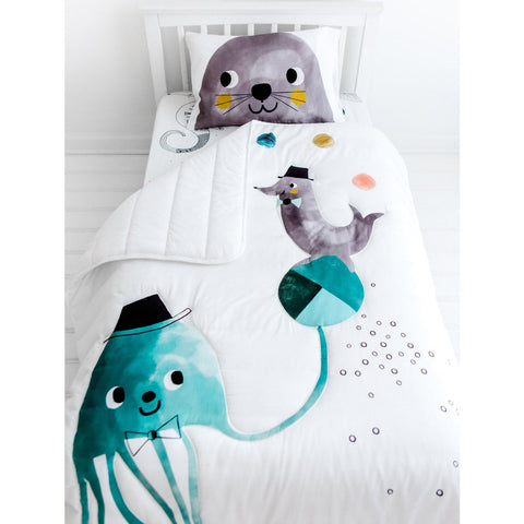 Jellyfish Toddler Comforter in - Toddler Comforter photo