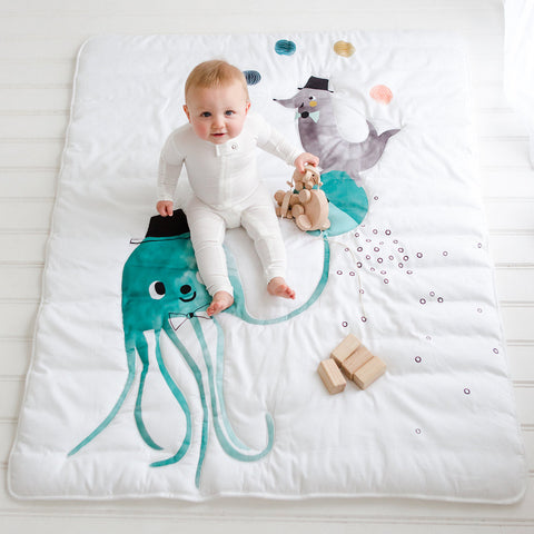 Jellyfish Toddler Comforter in - Toddler Comforter photo