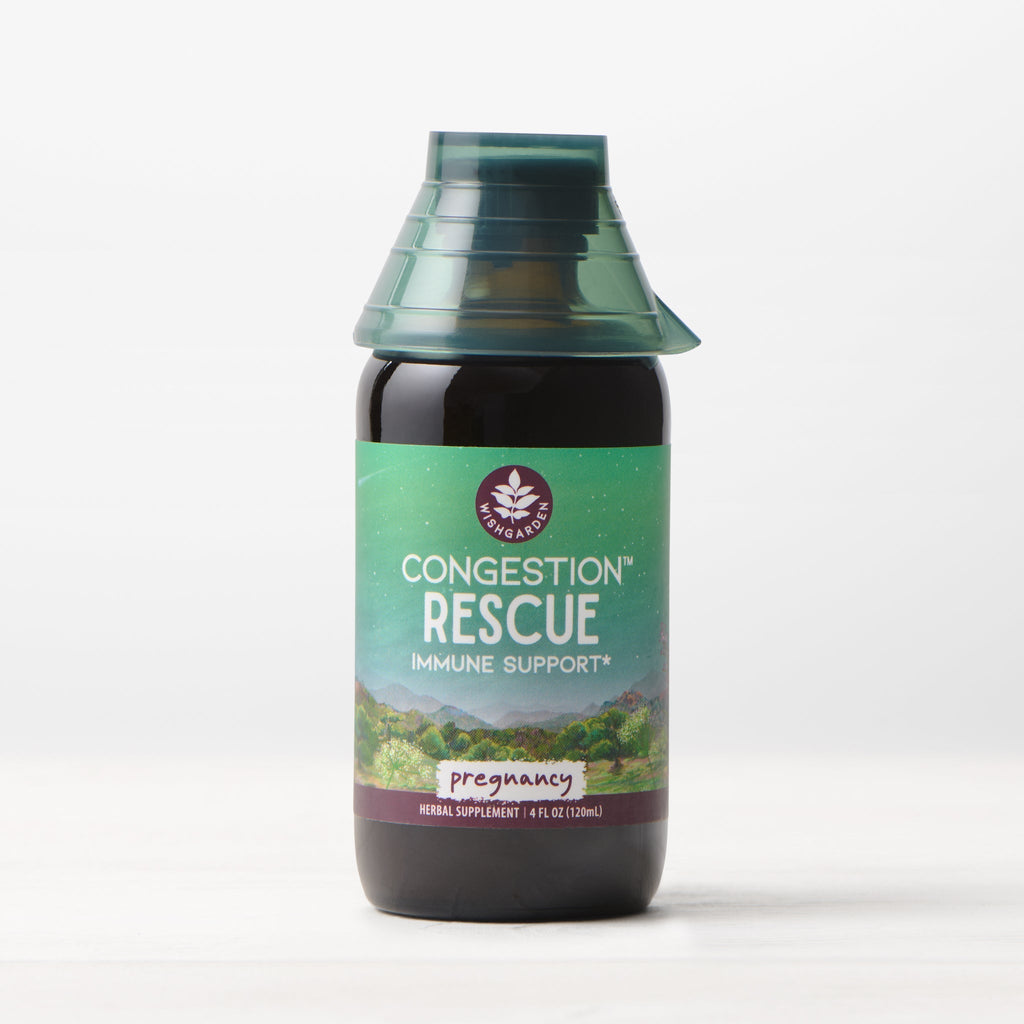 Congestion Rescue, Immune Support for Pregnancy - 4oz Jigger