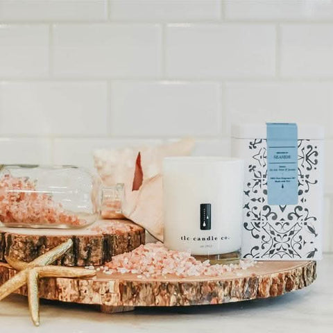 Seaside - Sea Salt Soy Candle in - Soy Candle photo