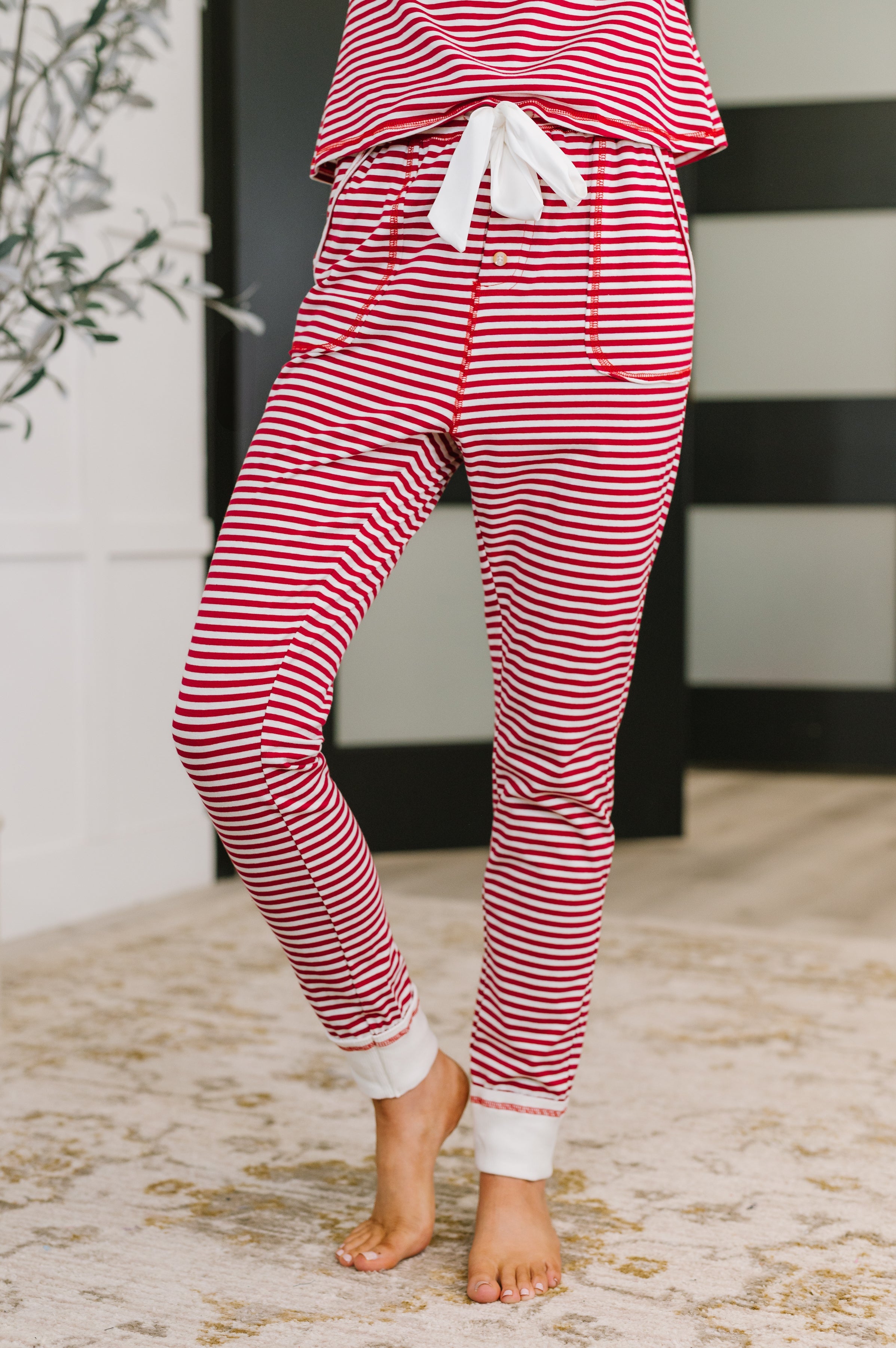 Candy Cane Lane Pajama Set in - Womens photo