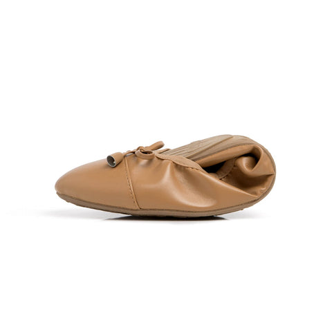 Talaria Flats Premium Caramel Flats in - Shoes photo