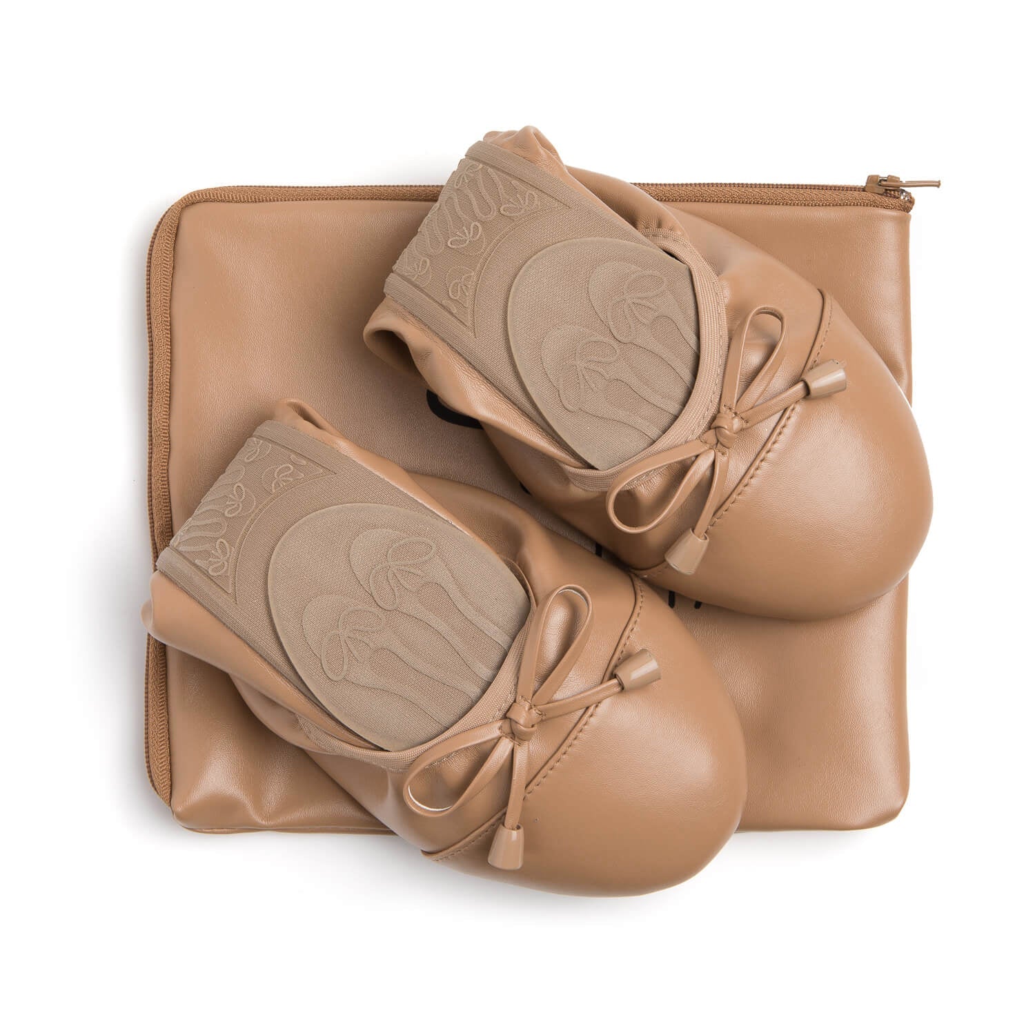 Talaria Flats Premium Caramel Flats in - Shoes photo
