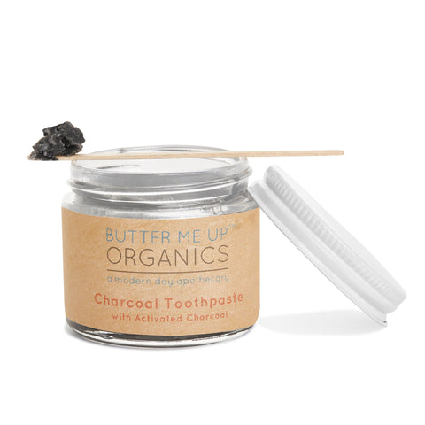 Organic Activated Charcoal Toothpaste / Whitening Toothpaste / Organic Toothpaste / Black Toothpaste / Charcoal Toothpaste / Tooth Paste in - Teeth photo