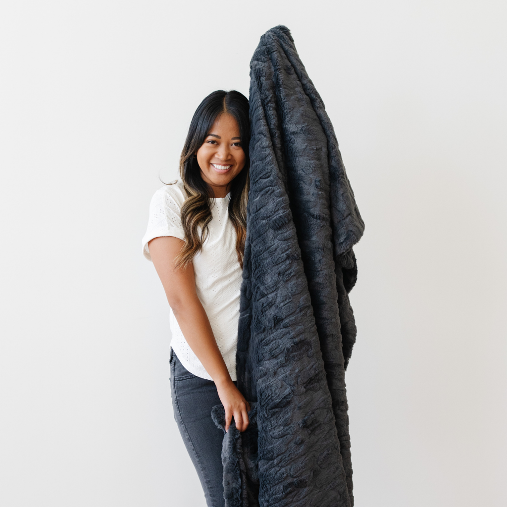 PATTERNED FAUX FUR THROW BLANKETS in - Throw Blanket photo