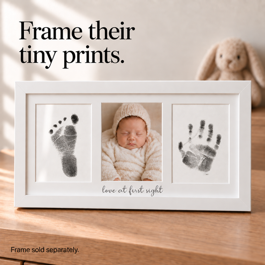 Mess-Free Baby Handprint & Footprint Keepsake Kit -