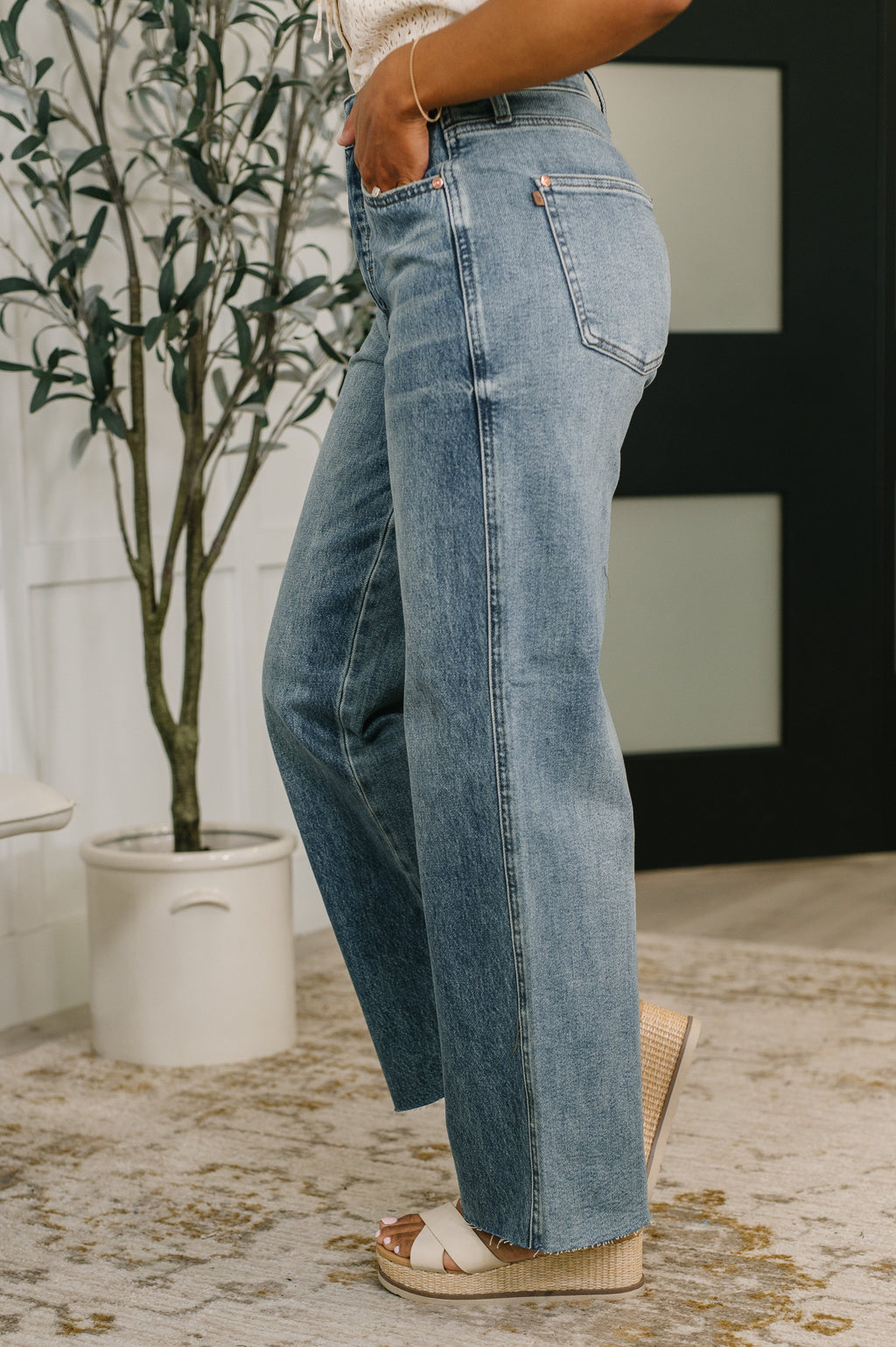 Ciera High Waist Rigid Magic Wihelmina Baggy in - Womens photo