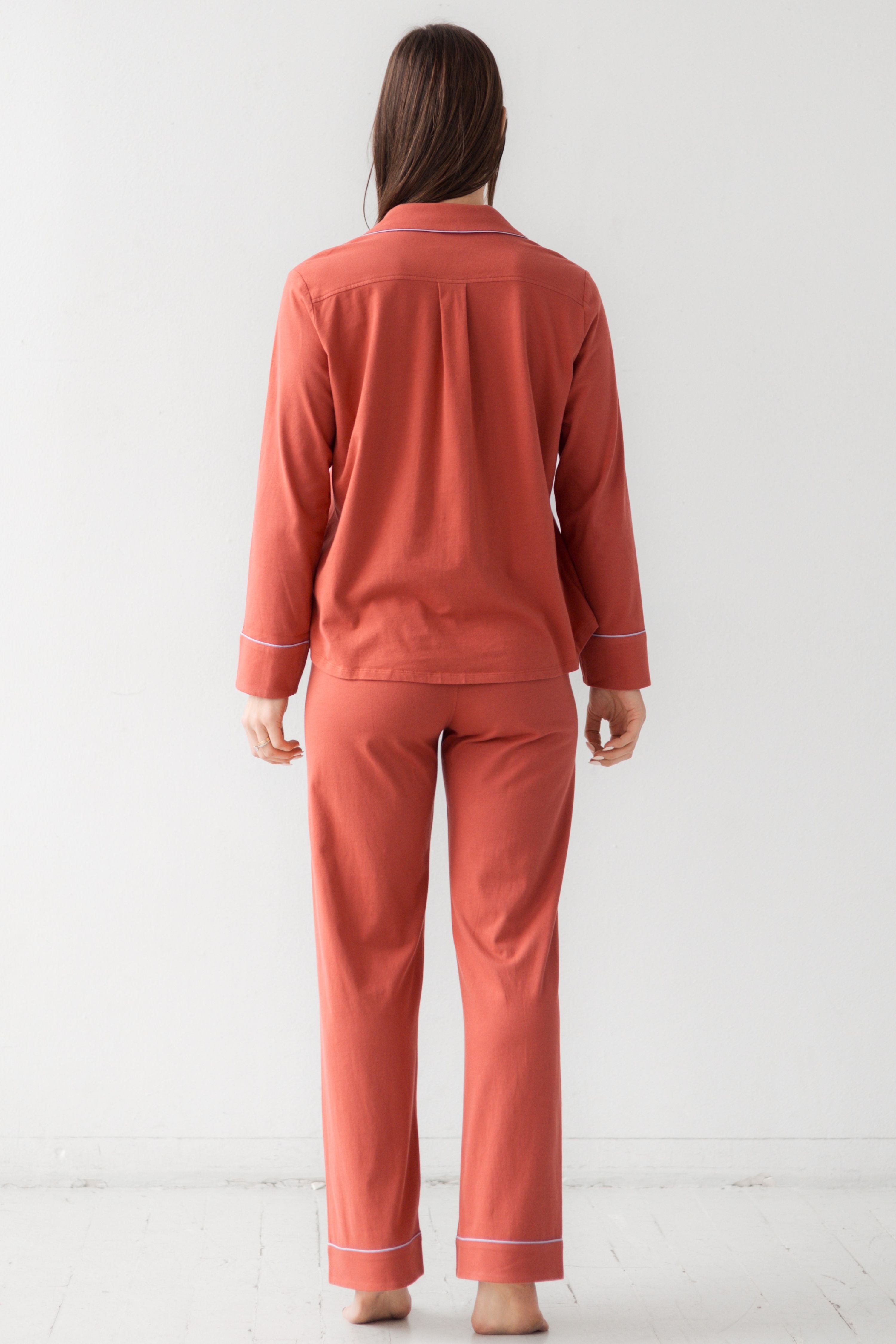 Classic Luxury Pajamas in Brushed Pima Cotton in - PAJAMAS photo