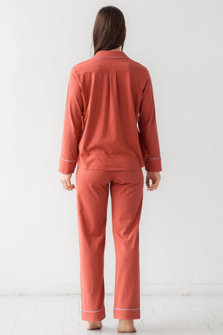 Classic Luxury Pajamas in Brushed Pima Cotton in - PAJAMAS photo