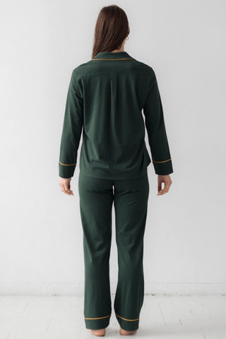 Classic Luxury Pajamas in Brushed Pima Cotton in - PAJAMAS photo