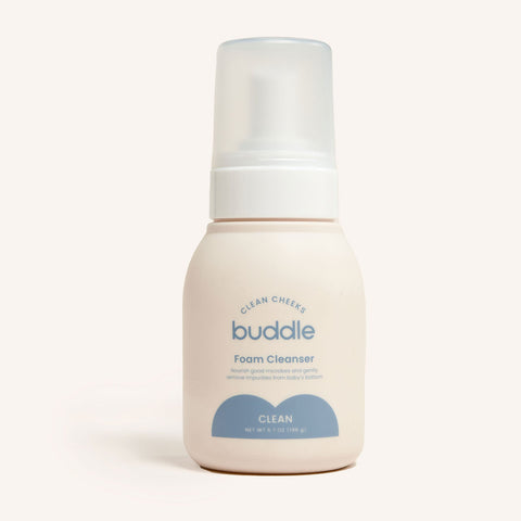 Buddle Clean Cheeks in - Diaper Rash Treatment, Foam Cleanser photo