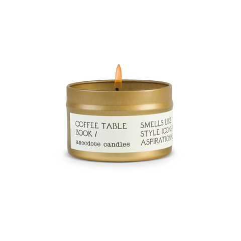 Coffee Table Book in - candles photo