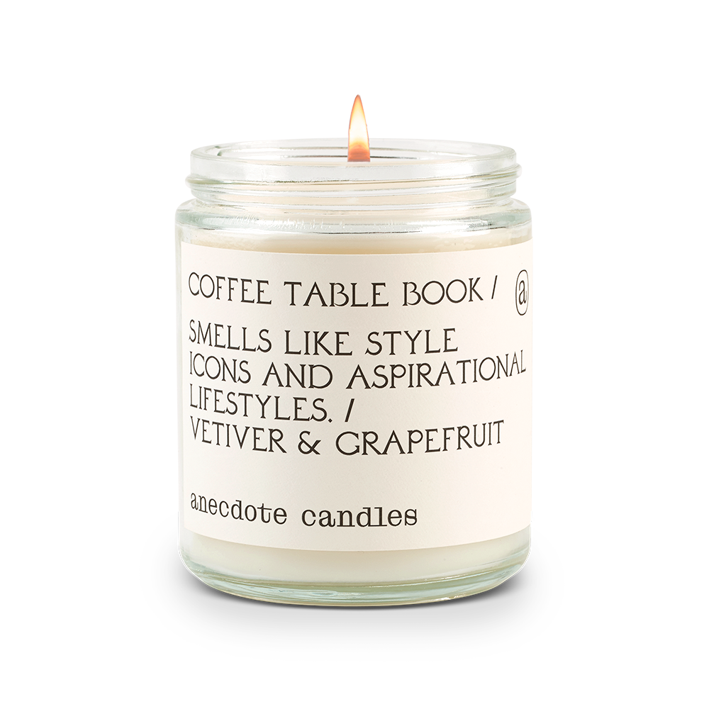 Coffee Table Book in - candles photo