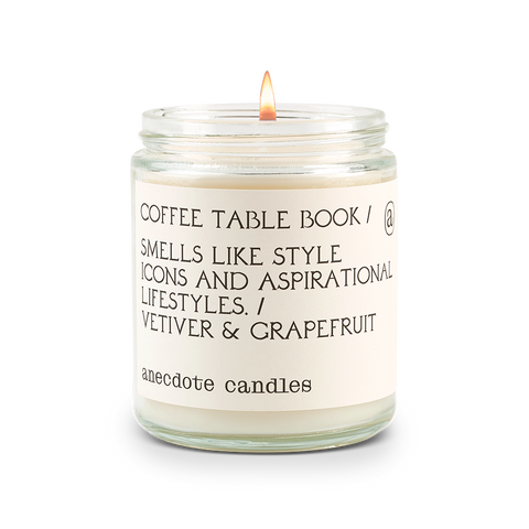 Coffee Table Book in - candles photo