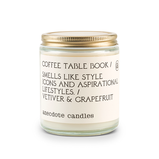 Coffee Table Book in - candles photo