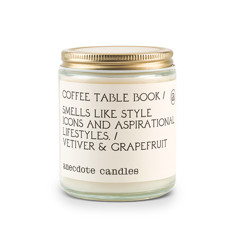 Coffee Table Book in - candles photo