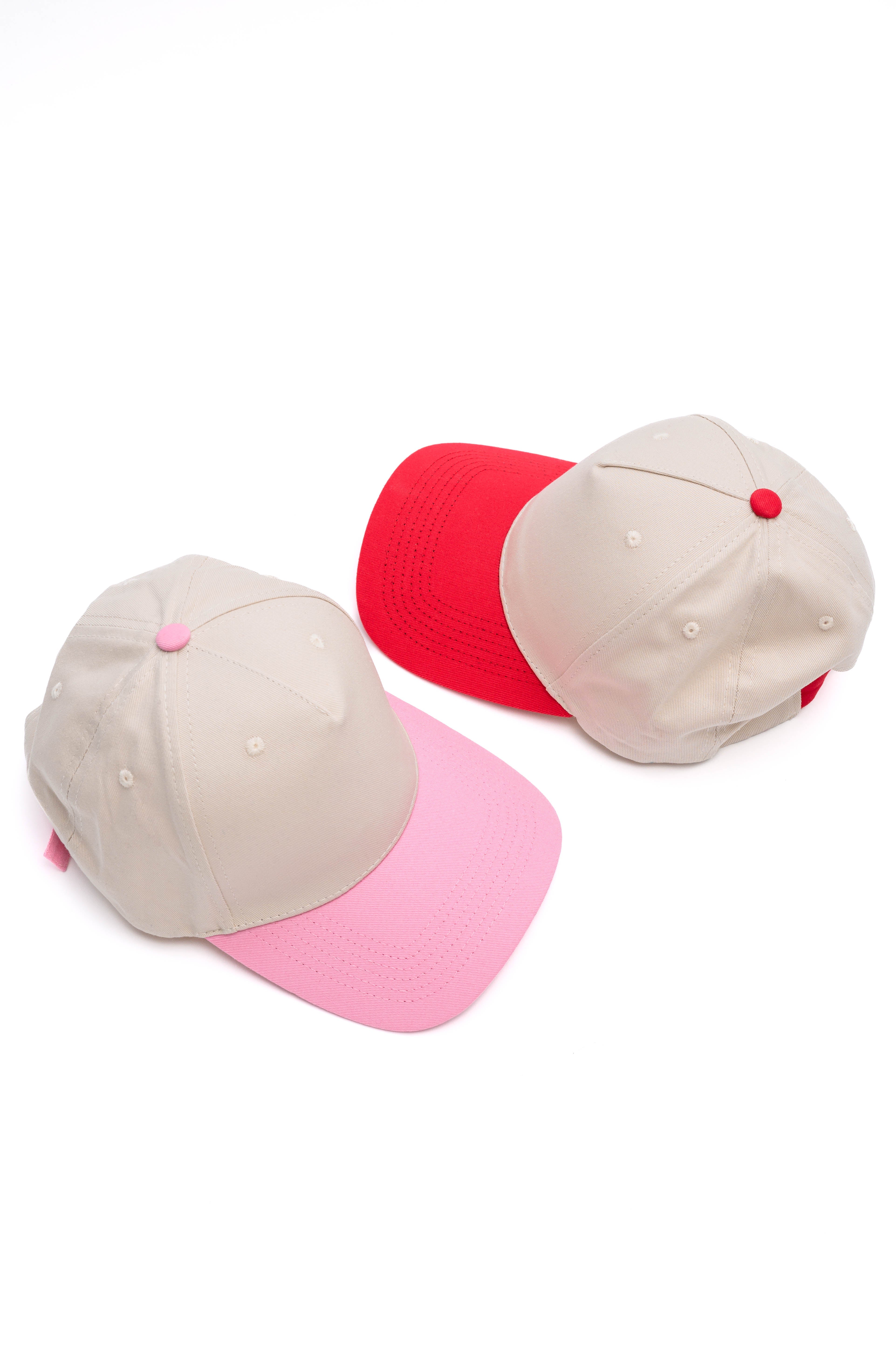 Come Hither Two Tone Canvas Cap Set in - Accessories photo