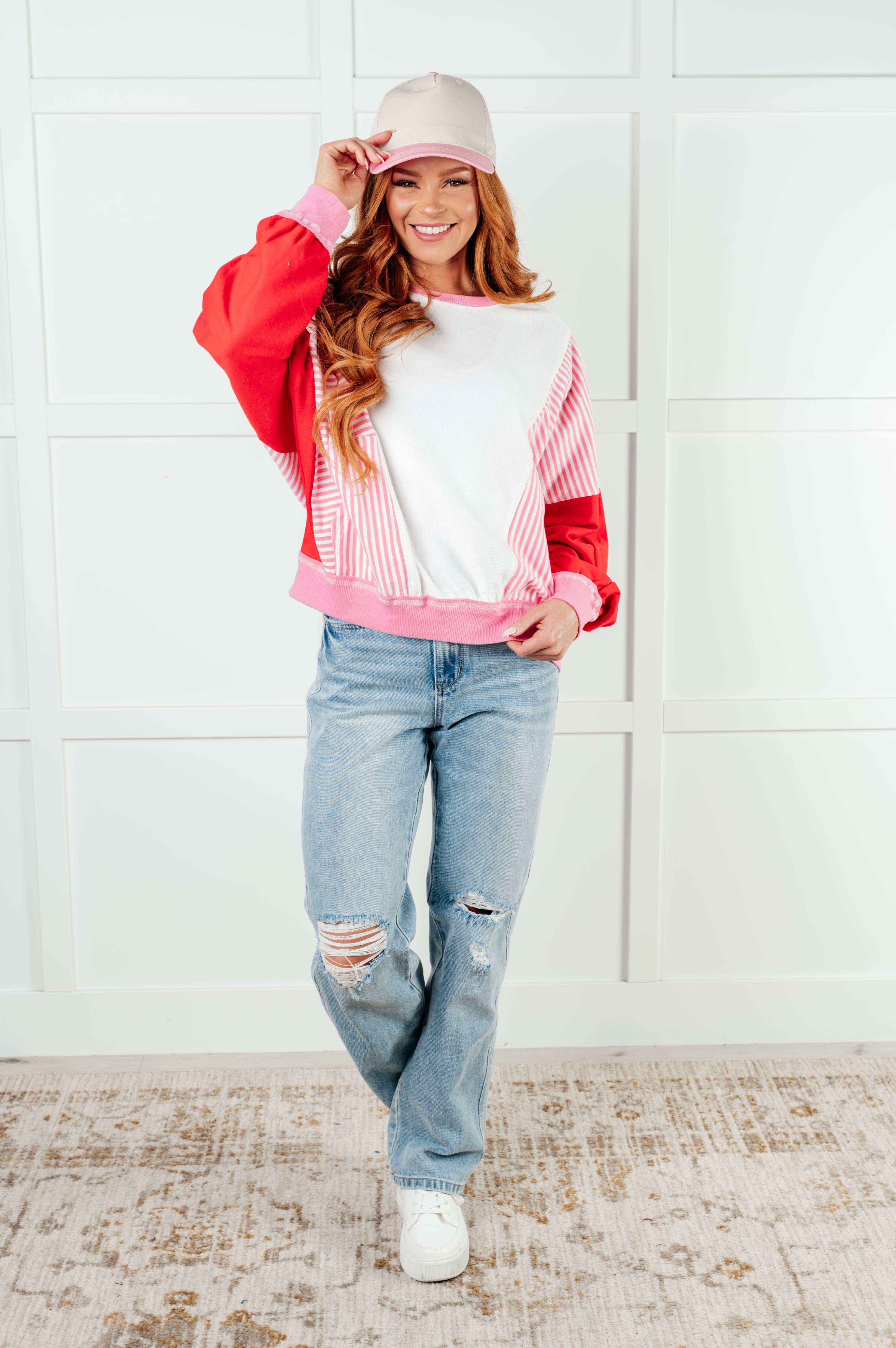 Come Hither Two Tone Canvas Cap Set in - Accessories photo