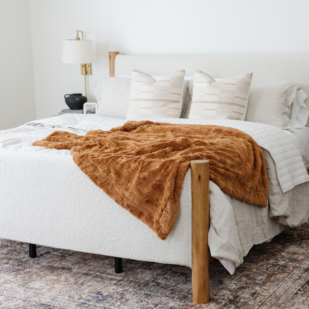PATTERNED FAUX FUR THROW BLANKETS in - Throw Blanket photo