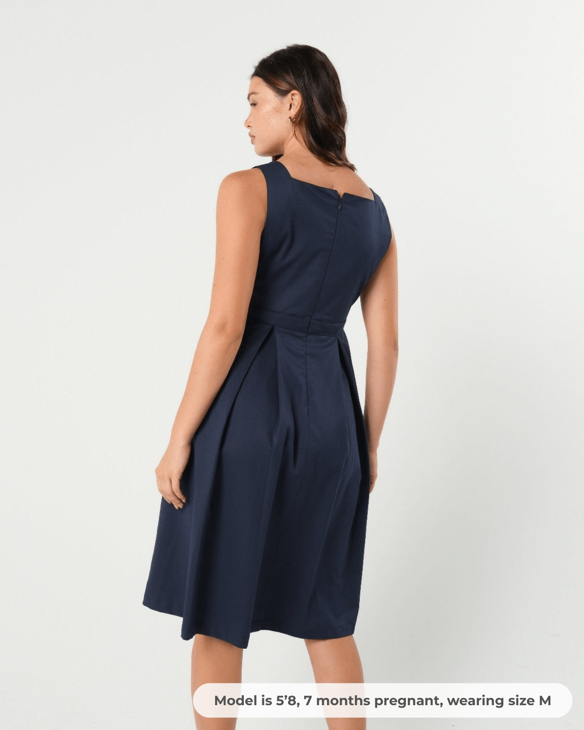 INTO THE BLUE Empire Maternity & Nursing Dress (Regular & Petite) in - Women's Maternity and Nursing Dress photo