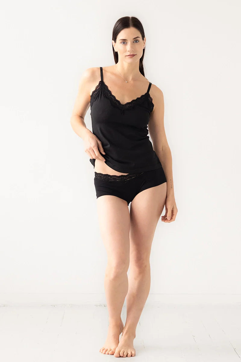 Salua Bikini Panty with Lace Edge in - PANTY photo