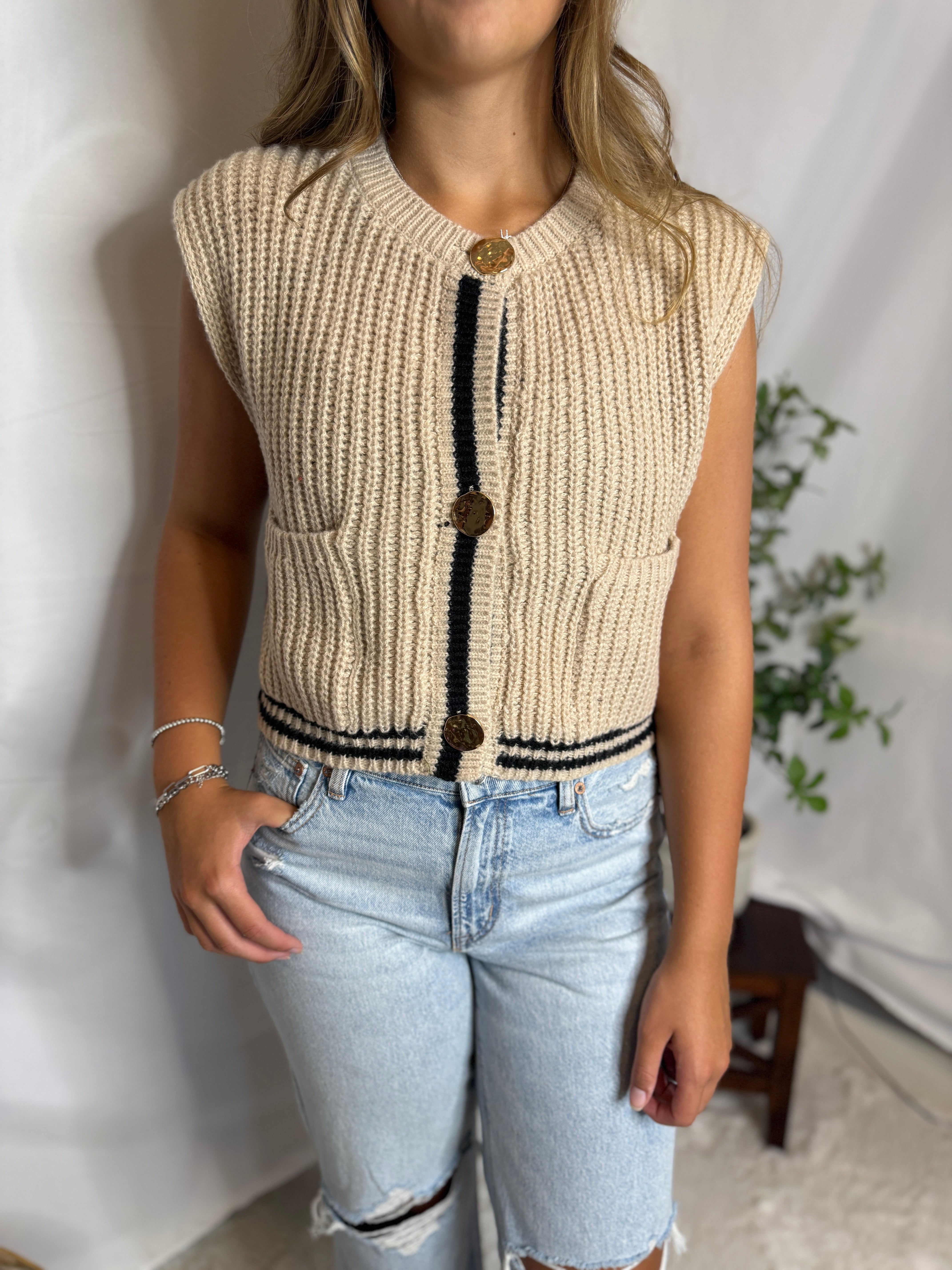 The Margot Sweater Vest