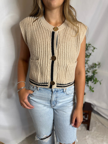 The Margot Sweater Vest