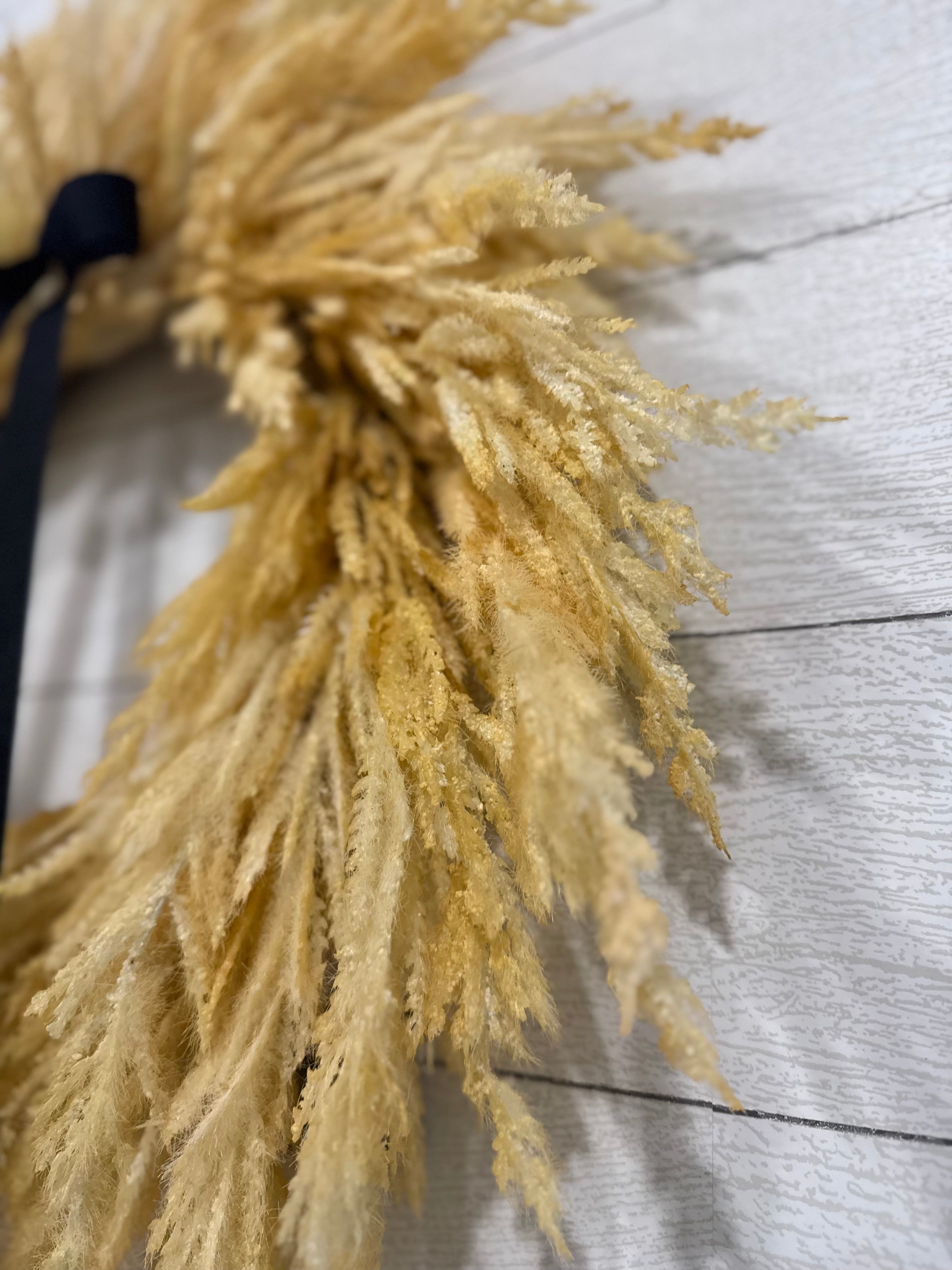 Fall Boho Pampas Wreath -