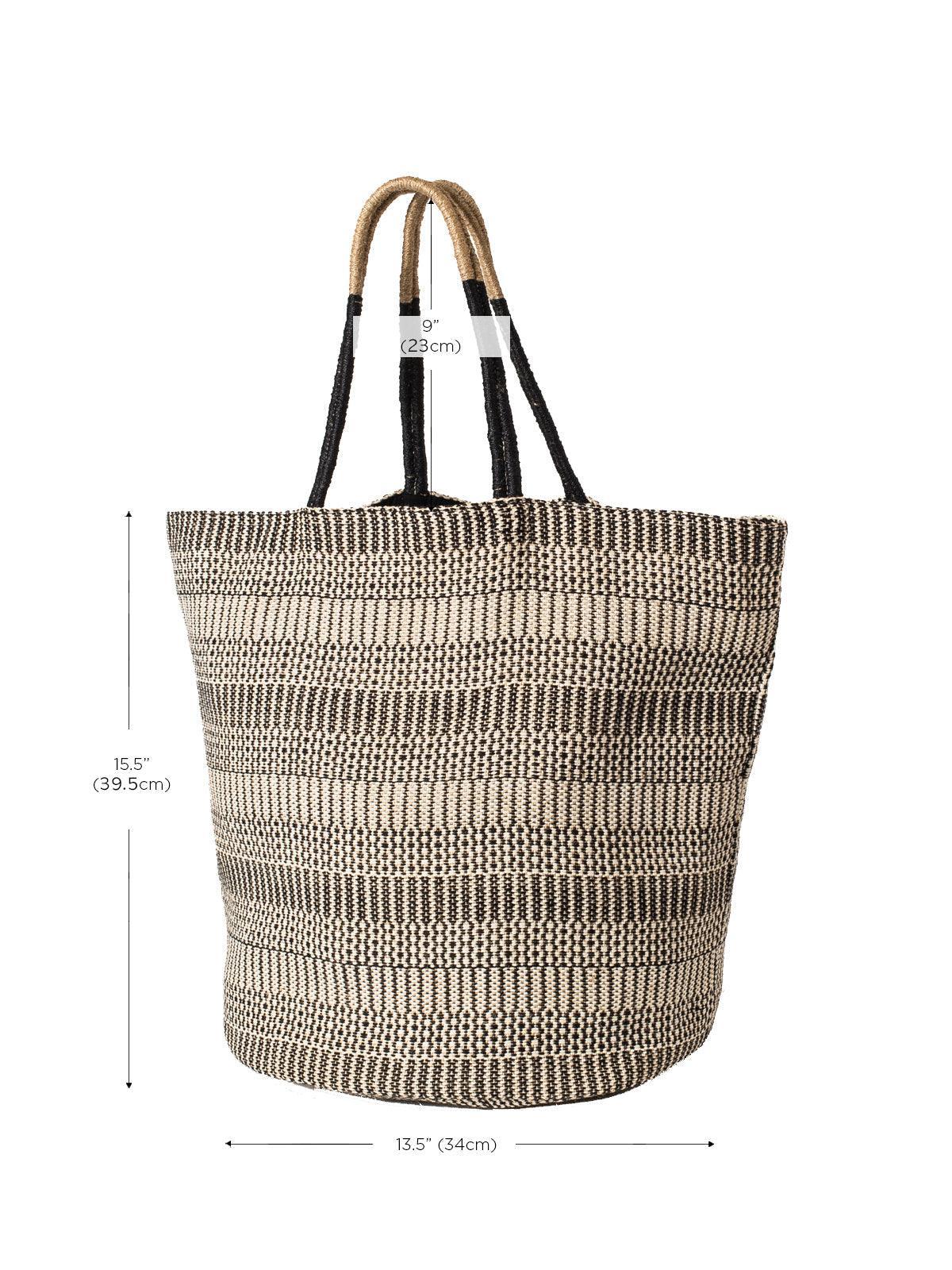 KORISSA Dobi Shoulder Tote - Black