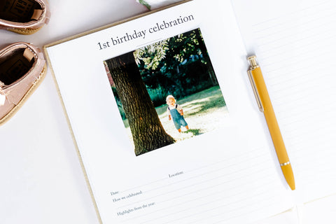 Duncan & Stone Paper Co. The Birthday Book in - Journal photo