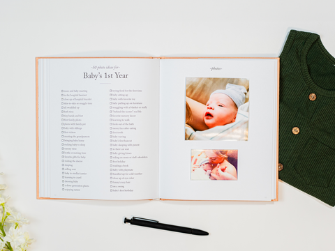Duncan & Stone Paper Co. Baby's First Year Memory Book in - Baby Gift Sets photo