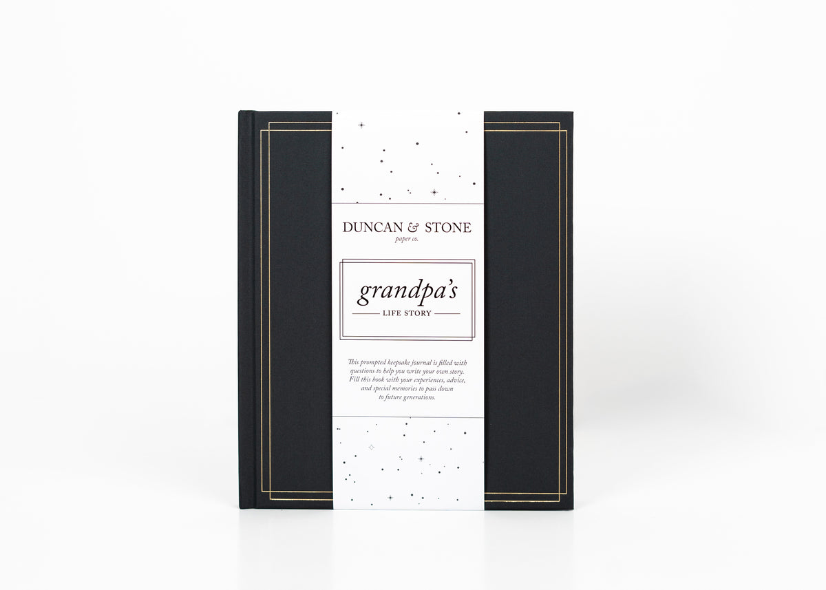 Life Story Journal: Grandpa in - Journal photo