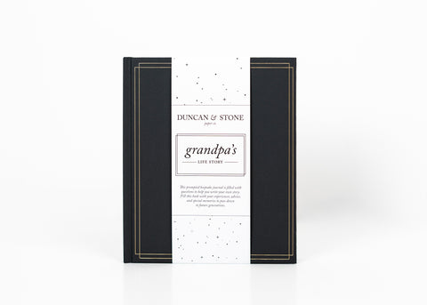 Life Story Journal: Grandpa in - Journal photo