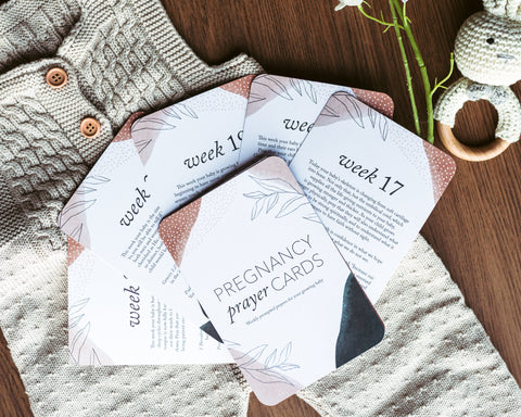 Duncan & Stone Paper Co. Pregnancy Prayer Cards in - Prayer Cards photo