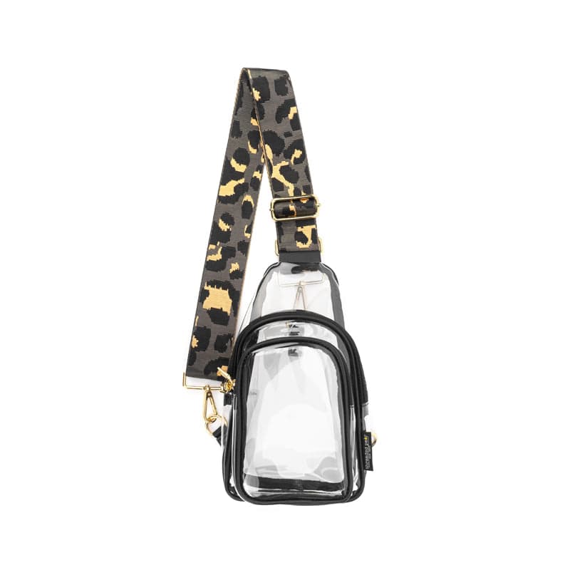Clear Riley Sling | Choose Your Strap in Black - Bags photo