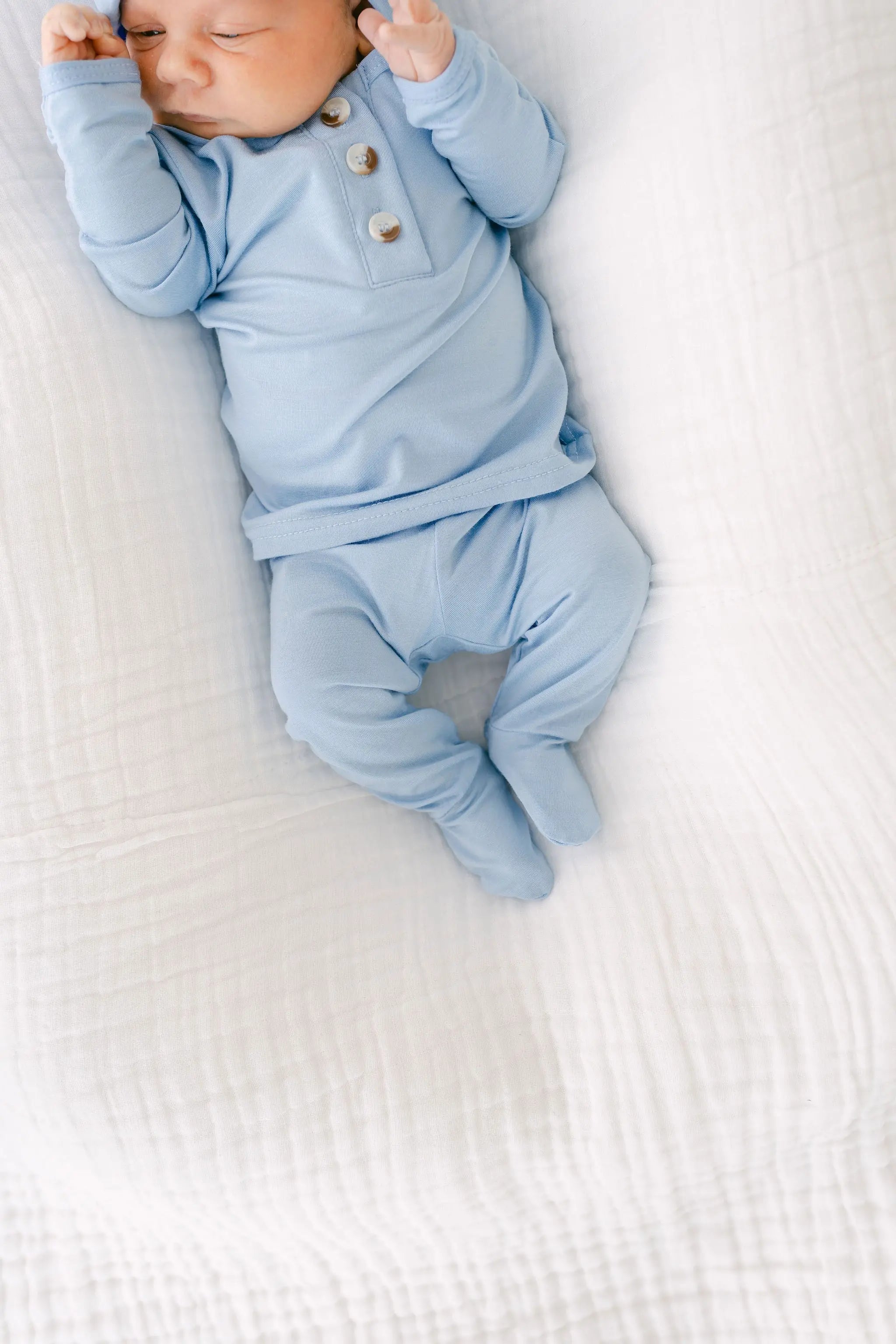 Baby Boy Outfits, Newborn Outfits for Boys, Blue Baby Outfit - Baby Blue in - Onesies photo