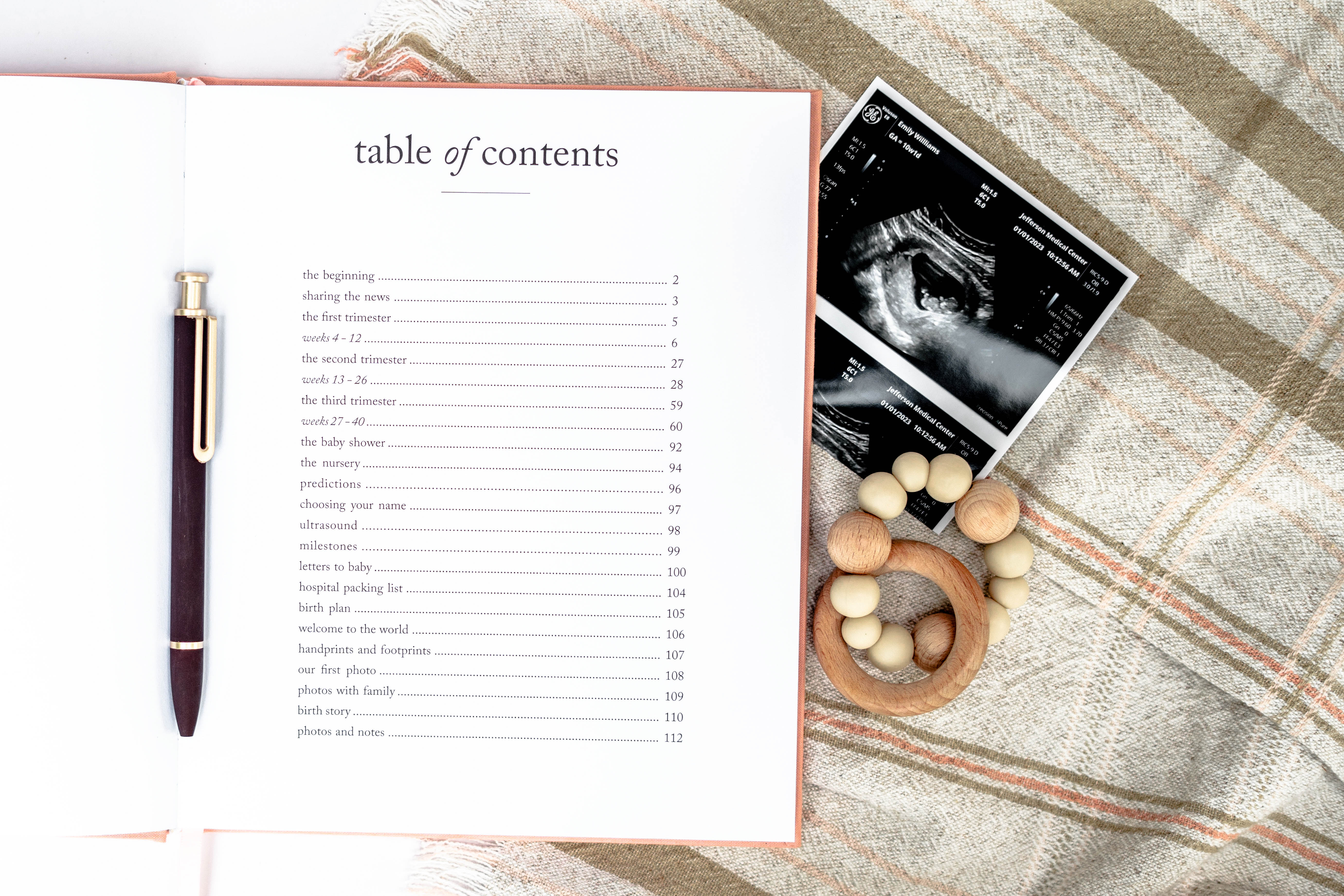 Duncan & Stone Co. Pregnancy Journal