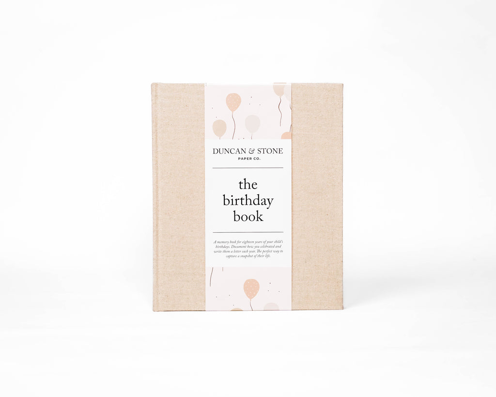 Duncan & Stone Paper Co. The Birthday Book in - Journal photo
