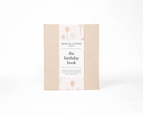 Duncan & Stone Paper Co. The Birthday Book in - Journal photo