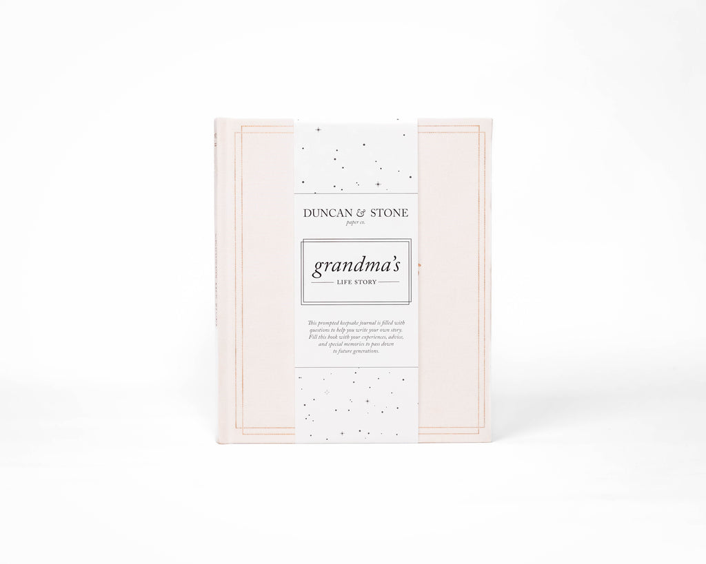 Duncan & Stone Paper Co. Life Story Journal: Grandma in - Journal photo