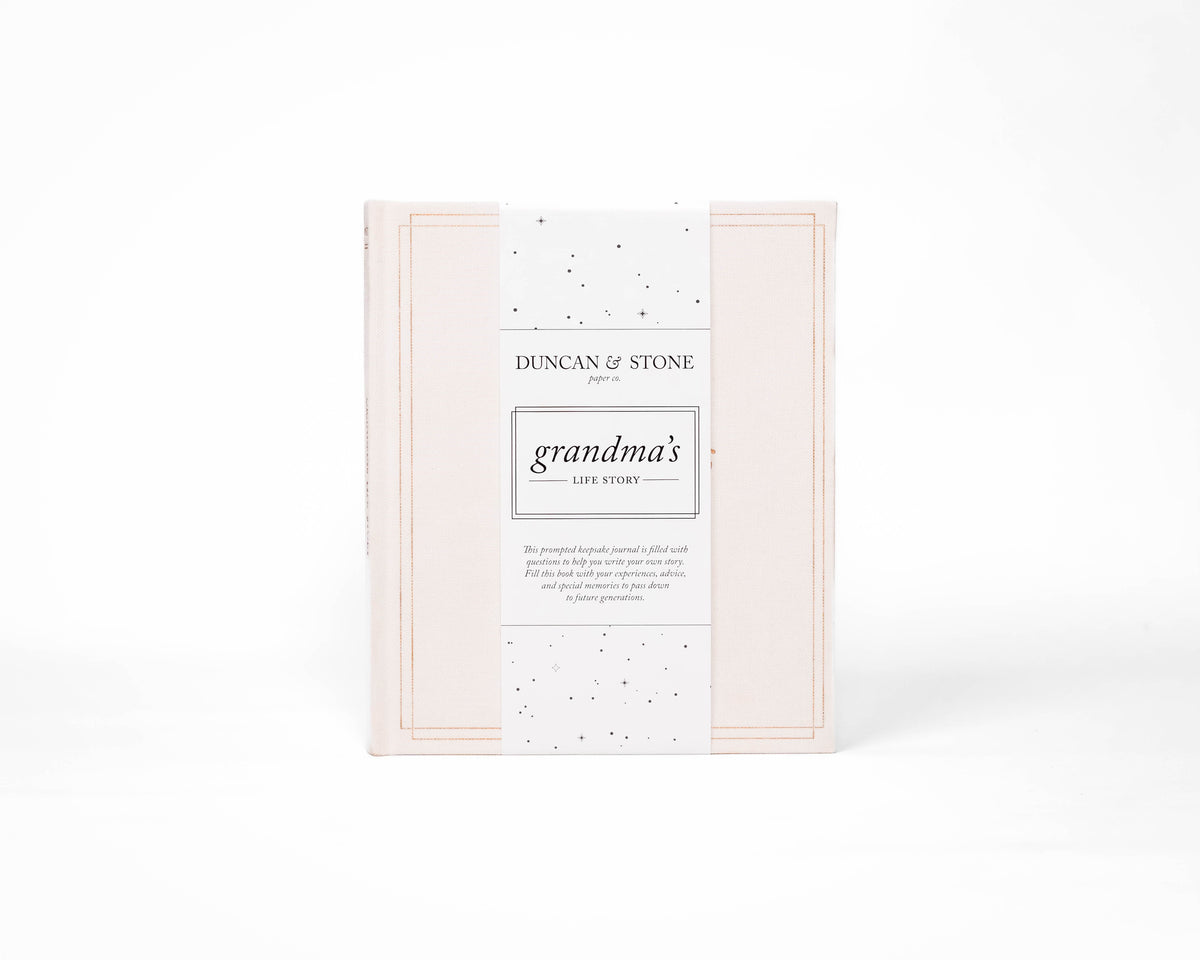 Duncan & Stone Paper Co. Life Story Journal: Grandma in - Journal photo