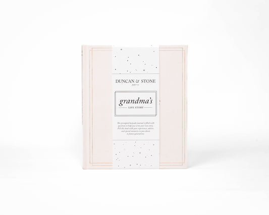 Duncan & Stone Paper Co. Life Story Journal: Grandma in - Journal photo