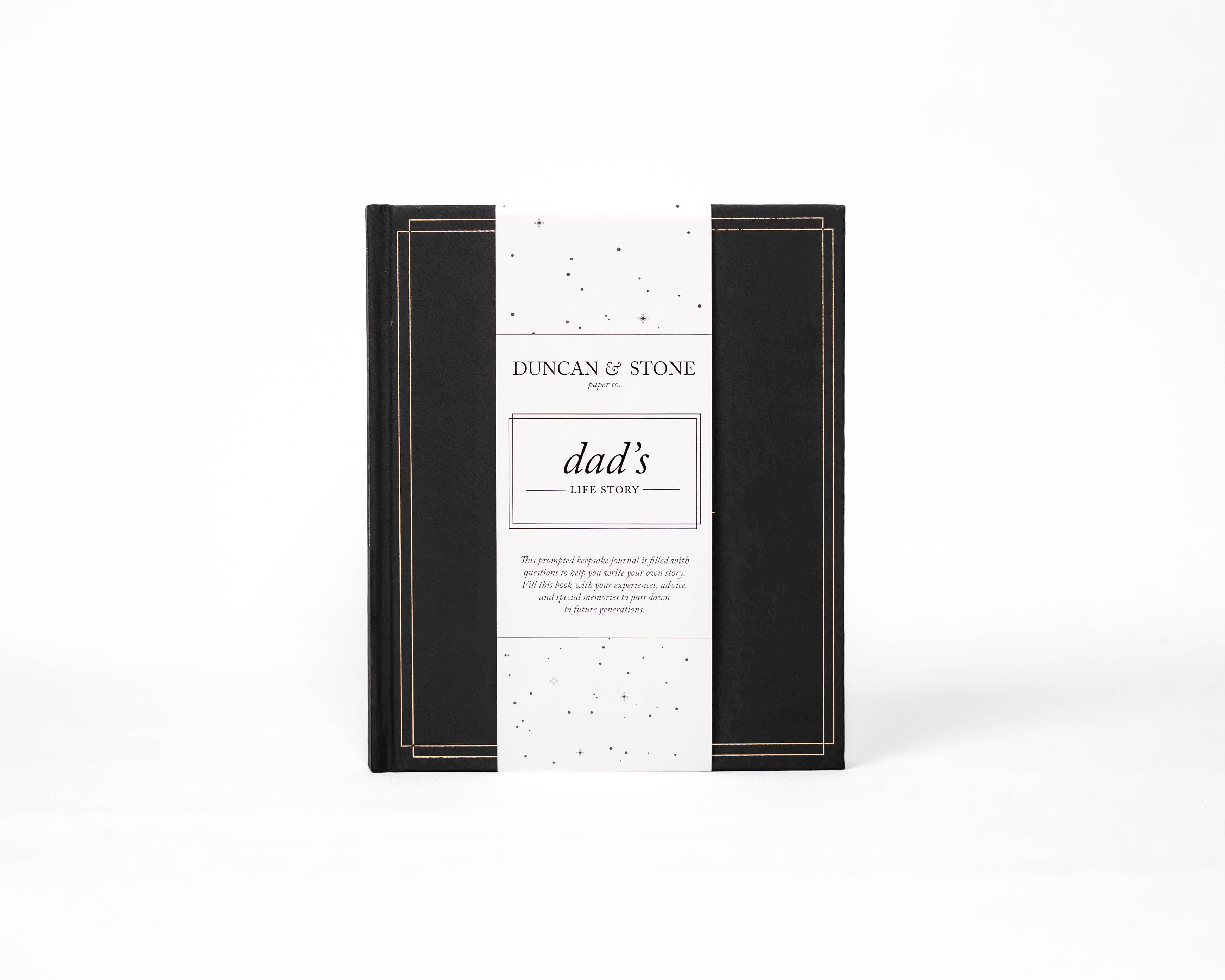 Duncan & Stone Life Story Journal: Dad in - Journal photo