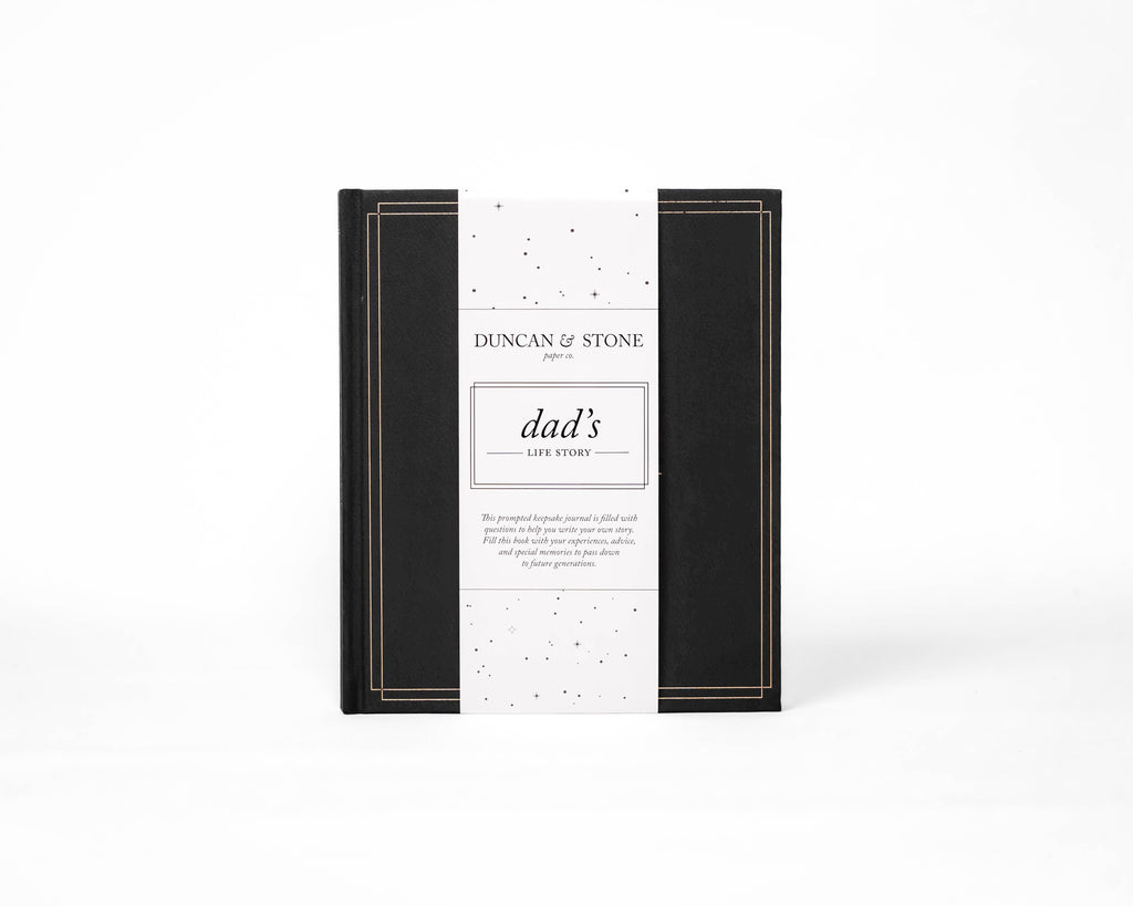 Duncan & Stone Life Story Journal: Dad in - Journal photo