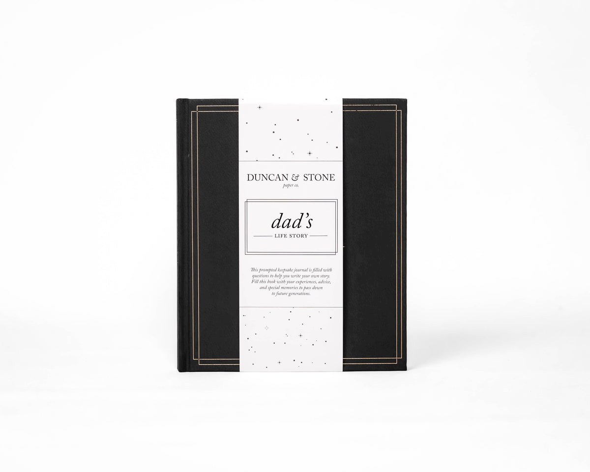 Duncan & Stone Life Story Journal: Dad in - Journal photo
