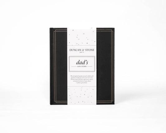 Duncan & Stone Life Story Journal: Dad in - Journal photo