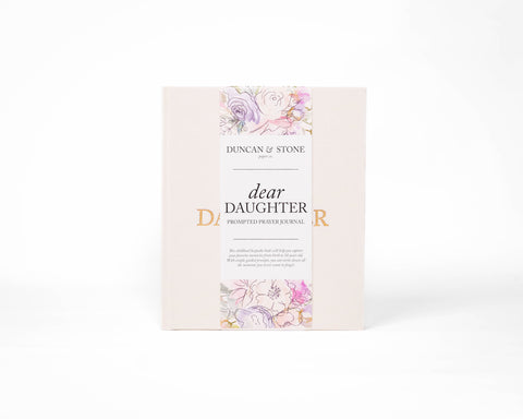 Duncan & Stone Dear Daughter: A Childhood Prayer Journal in Cream - Journal photo