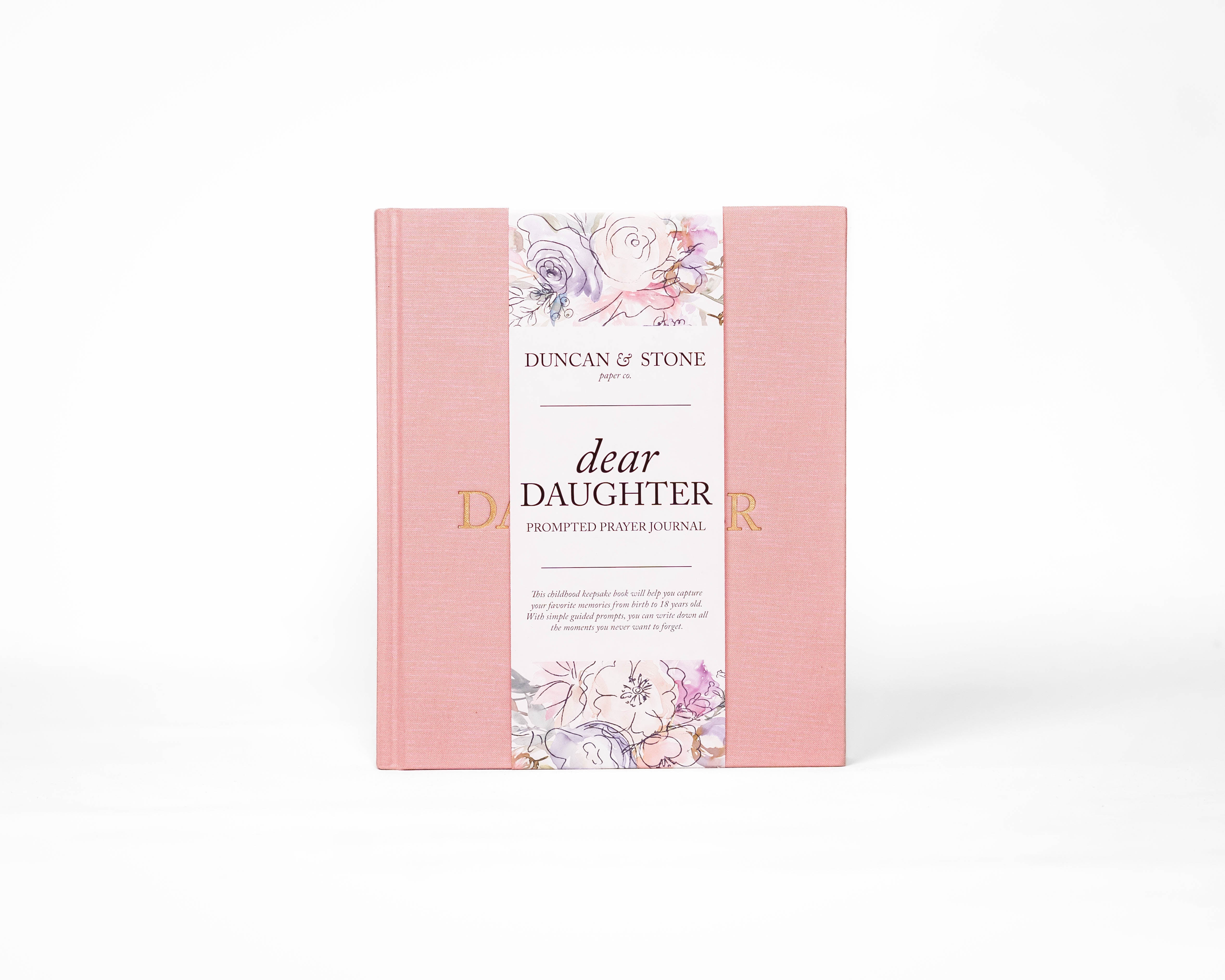 Duncan & Stone Dear Daughter: A Childhood Prayer Journal in Pink - Journal photo
