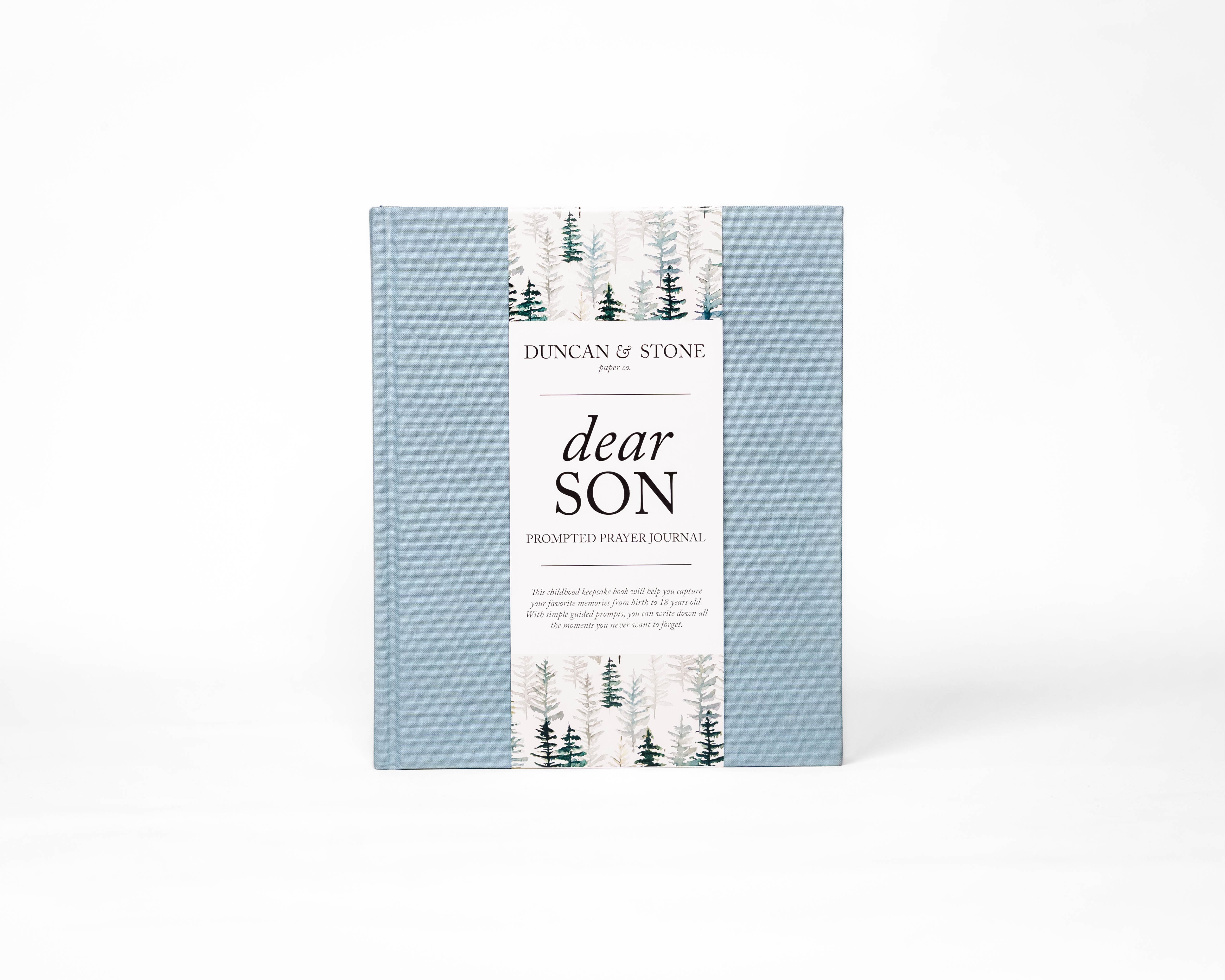 Dear Son: A Childhood Prayer Journal in Blue - Journal photo