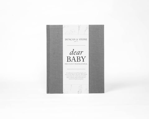 Duncan & Stone Dear Baby: Pregnancy Prayer Journal in - Journal photo